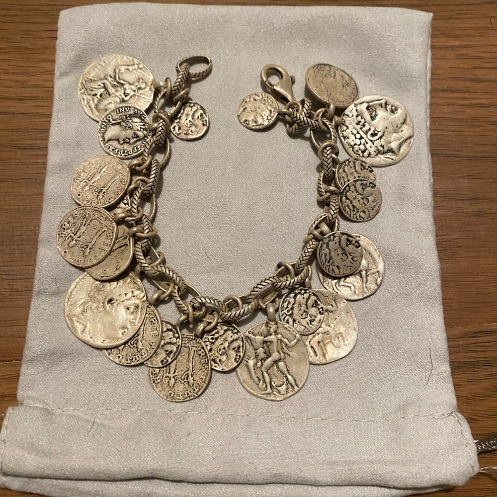 Silpada vintage coin bracelet